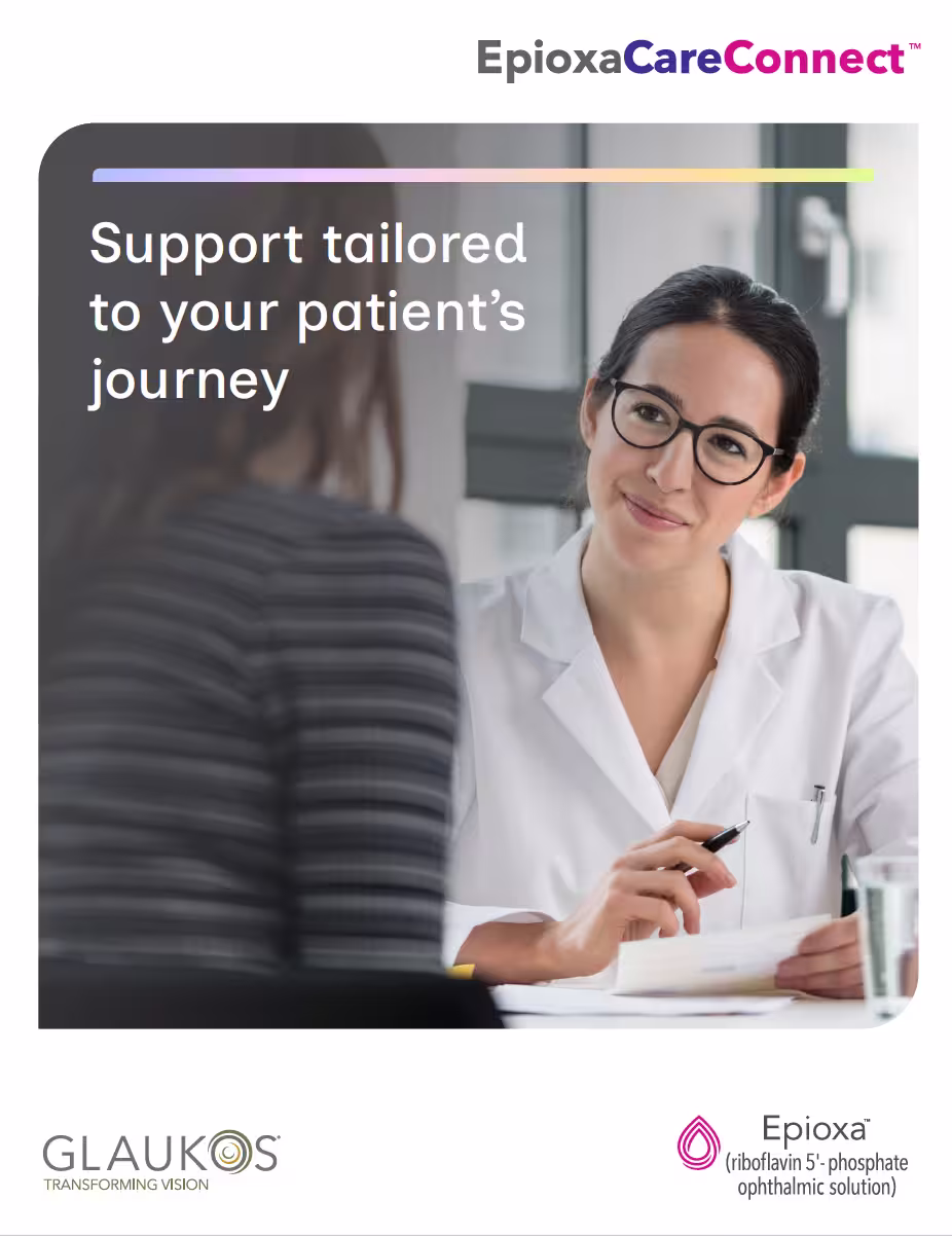 EpioxaCareConnect HCP Brochure cover sheet