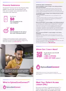 EpioxaCareConnect PAL Brochure cover sheet